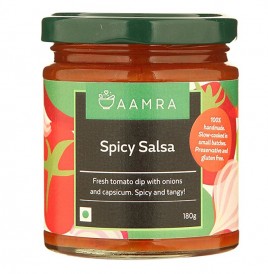 Aamra Spicy Sasla   Glass Jar  180 grams